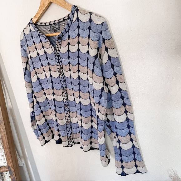 Intiwara | 100% Pima Cotton Button Front Cardigan - Picture 3 of 12